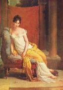 unknow artist Portrat der Madame Recamier France oil painting reproduction